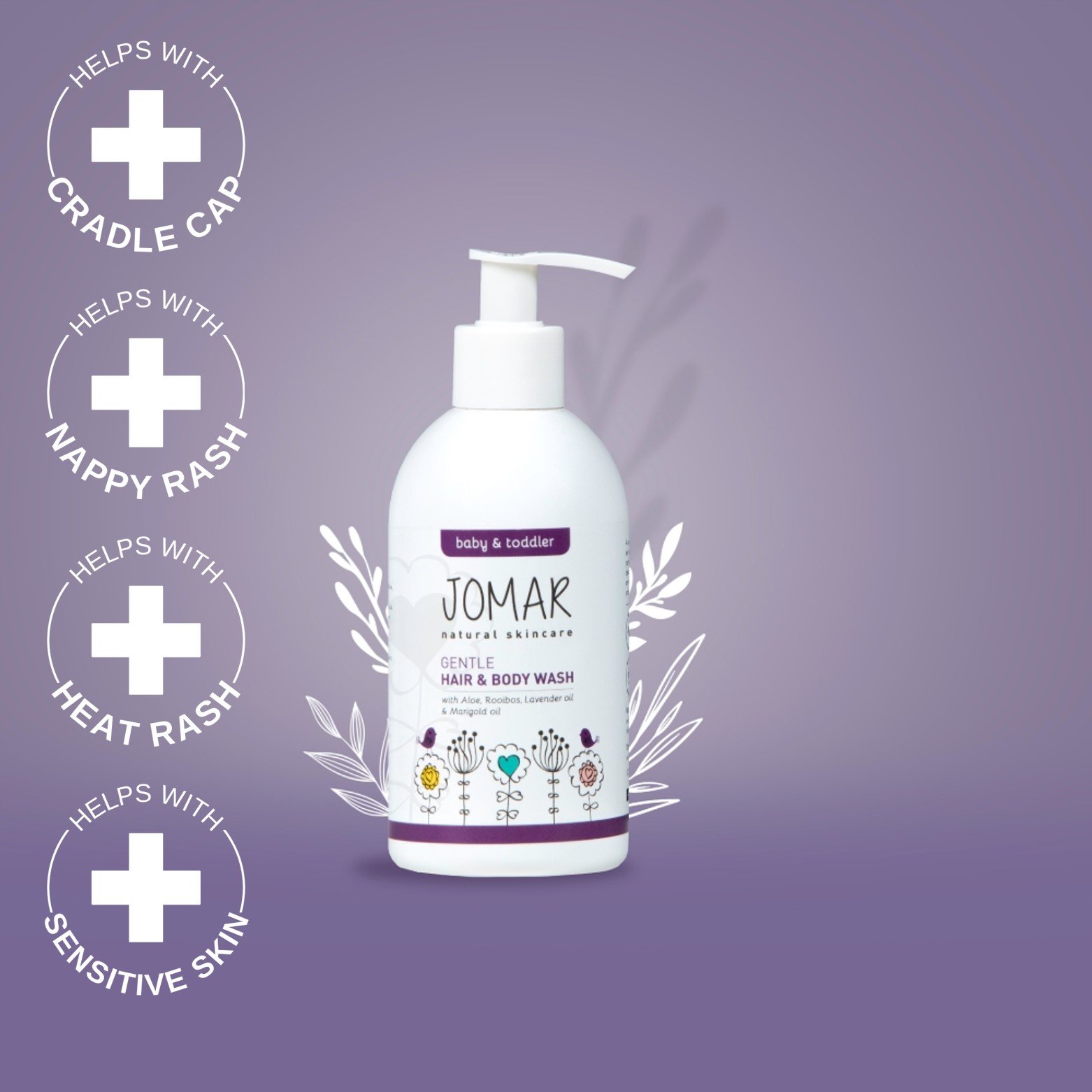 Jomar Hair & Body Wash 250ml